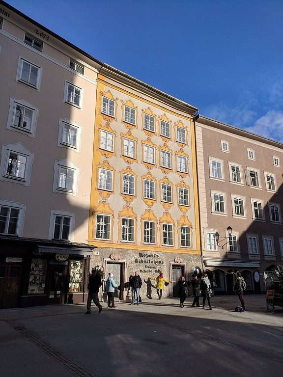 Mozarts Geburtshaus in Salzburg