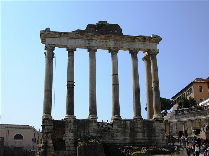 Храм Сатурна в Риме - фото 5