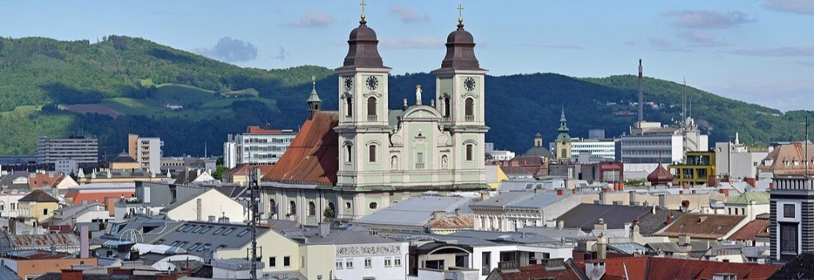 Antiga Catedral em Linz