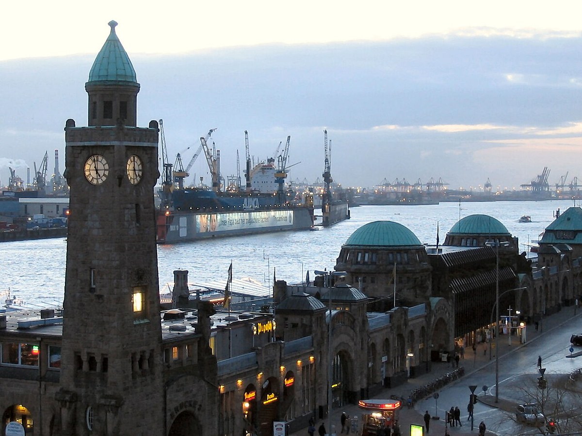Морской порт Гамбурга