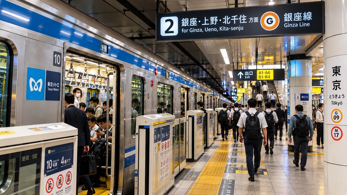 How to use public transport in Tokyo